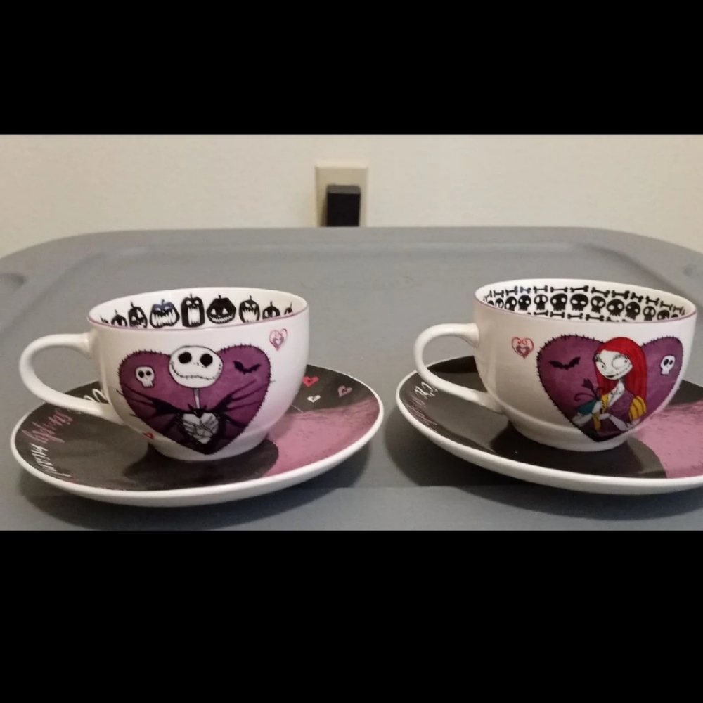 Nightmare before christmas tea cup